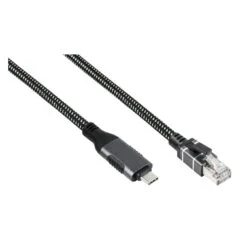 Good Connections Ethernet-Kabel USB-C RJ45, anthrazit, 1,0m