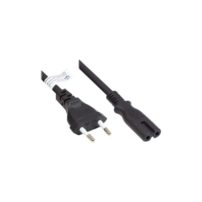 Good Connections Euro-Netzkabel an C7 Euro 8 Bu. schw. 5m — image 1