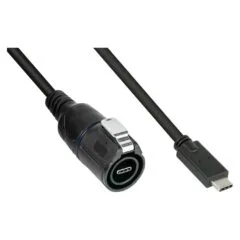 Good Connections Industrie-Stecker S1 - USB 3.2 C-C, 1m