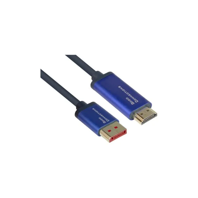 Good Connections Kabel DP1.4-St.-HDMI2.0-St. blau 3m — image 1