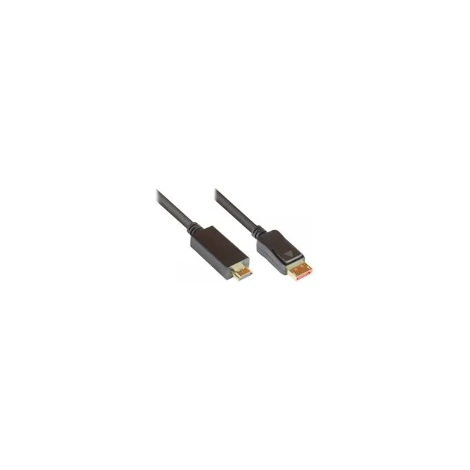 Good Connections Kabel DP1.4-St.-HDMI2.0-St. schwarz 3m — image 1