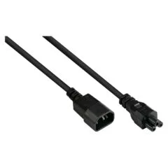 Good Connections Kaltgeräteverlängerung an C5 schwarz 5m