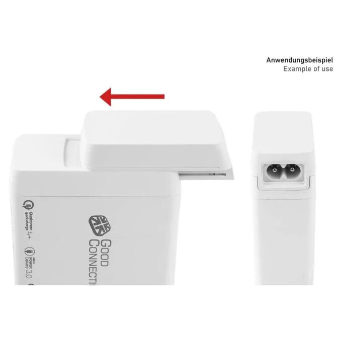 Good Connections Netzkabeladapter für Ladegeräte(PCA-WxxxW) — image 2