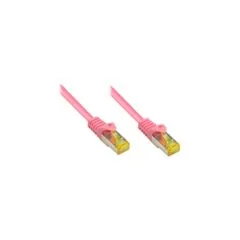 Good Connections Patchkabel m. Cat.7 Rohk. magenta 7.5m