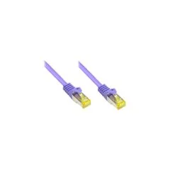 Good Connections Patchkabel m. Cat.7 Rohk. violett 0.25m