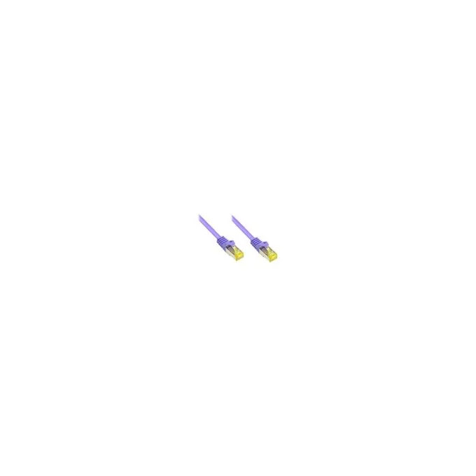 Good Connections Patchkabel m. Cat.7 Rohk. violett 1m — image 1