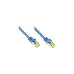 Good Connections Patchkabel m. Cat.7 Rohkabel blau 1.5m