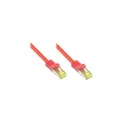 Good Connections Patchkabel m. Cat.7 Rohkabel rot 1.5m