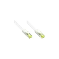 Good Connections Patchkabel m. Cat.7 Rohkabel weiß 1.5m