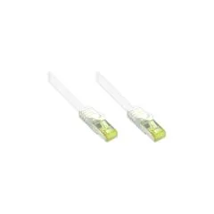 Good Connections Patchkabel m. Cat.7 Rohkabel weiß 3m