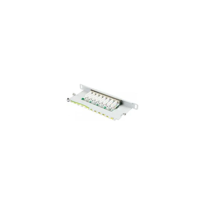 Good Connections Patchpanel 10'Cat. 6 8-P. 0,5 HE lichtgr. — image 2