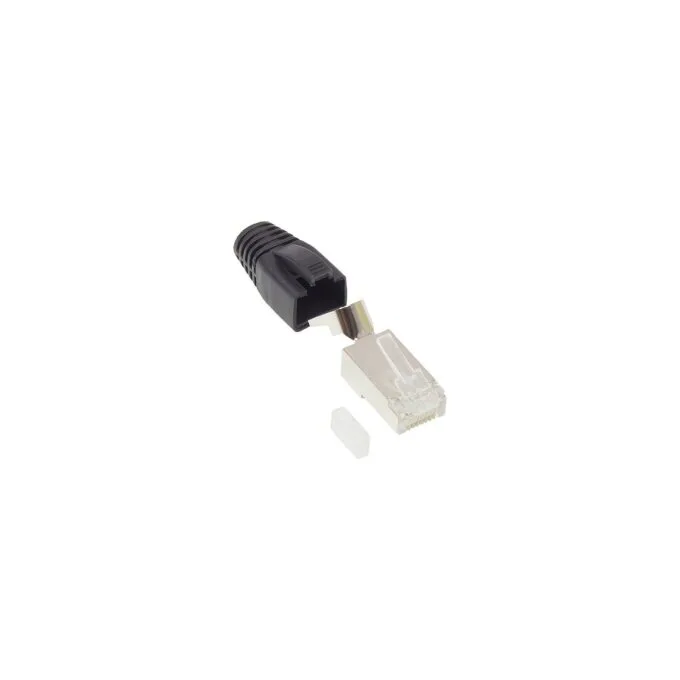 Good Connections RJ45 Netzwerkstecker ges. Cat.6A schw. 50x — image 1