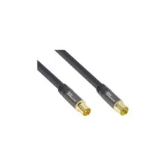 Good Connections TV Antennenkabel SmartFLEX schwarz 1m