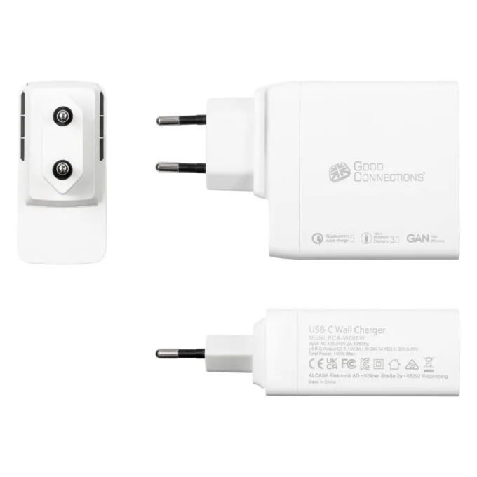 Good Connections USB-Schnellladegerät 140W mit GaN, 2-Port — image 2