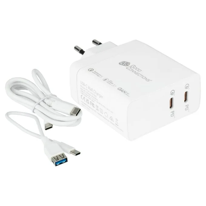 Good Connections USB-Schnellladegerät 140W mit GaN, 2-Port — image 1