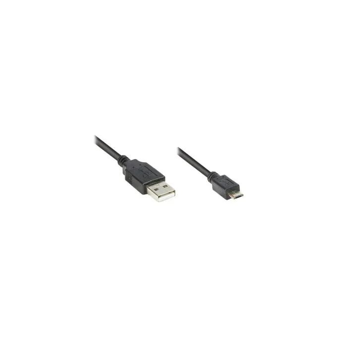 Good Connections USB2.0 Kabel A-Micro B schw. — image 1