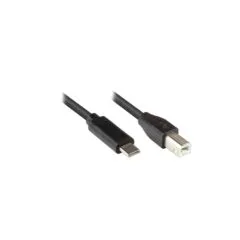 Good Connections USB2.0 Kabel C-B schw. 5m