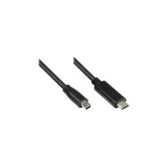 Good Connections USB2.0 Kabel C-Mini B5pol. schw. 1,8m