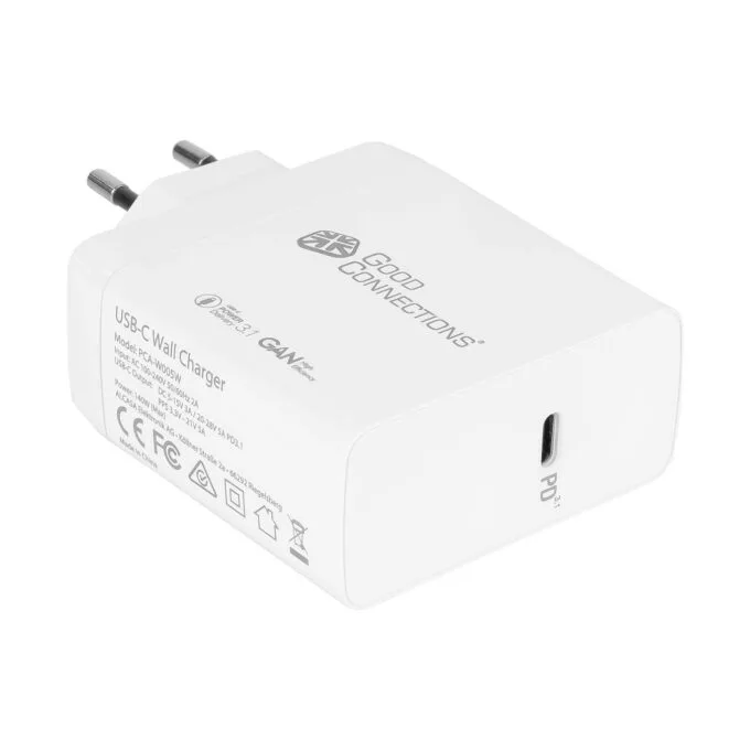 GoodConnections Charger 140W USB-C QC5.0 incl. 1,2m USB-C Cable Weiß — image 2