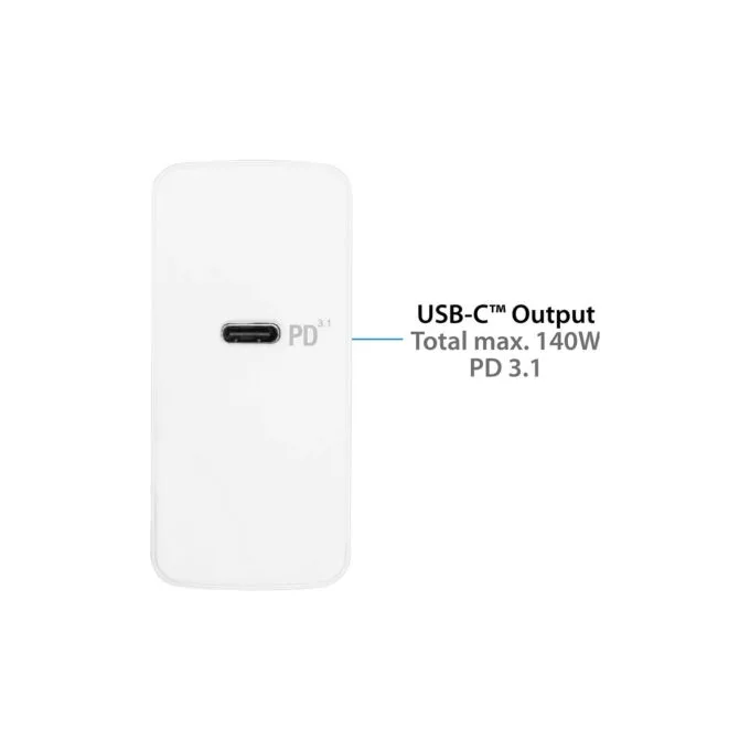 GoodConnections Charger 140W USB-C QC5.0 incl. 1,2m USB-C Cable Weiß — image 4