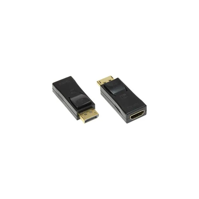 GoodConnections DisplayPort 1.2 to HDMI (ST-BU) Adapter 4K 30Hz Schwarz — image 1