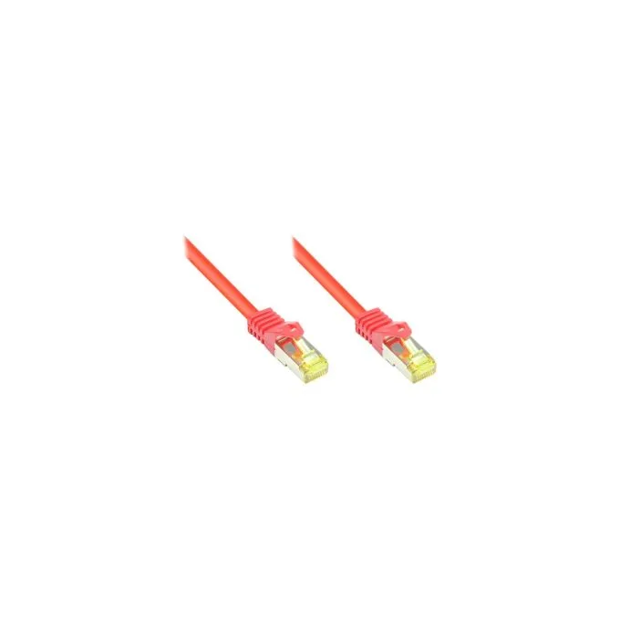 GoodConnections RJ45 Patchkabel mit Cat. 7 Rohkabel und Rastnasenschutz (). S FTP. PiMF. halogenfrei. 500MHz. OFC. ro... — image 1