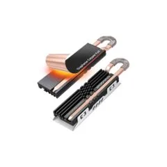GRAUGEAR Heatpipe Kühlkörper SSD M.2 NVMe 2280 Graphen-Kupfe