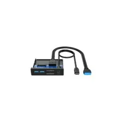 GRAUGEAR USB-HUB+Kartenleser Multi Front Panel. Type-C USB retail