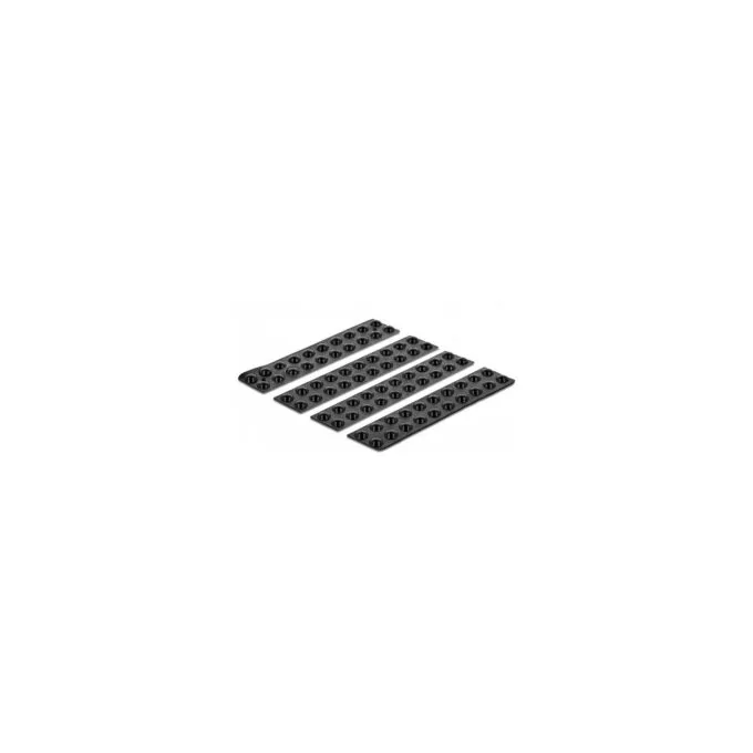 Gummifüße rund selbstklebend 6 x 2 mm 80 Stück schwarz — image 2
