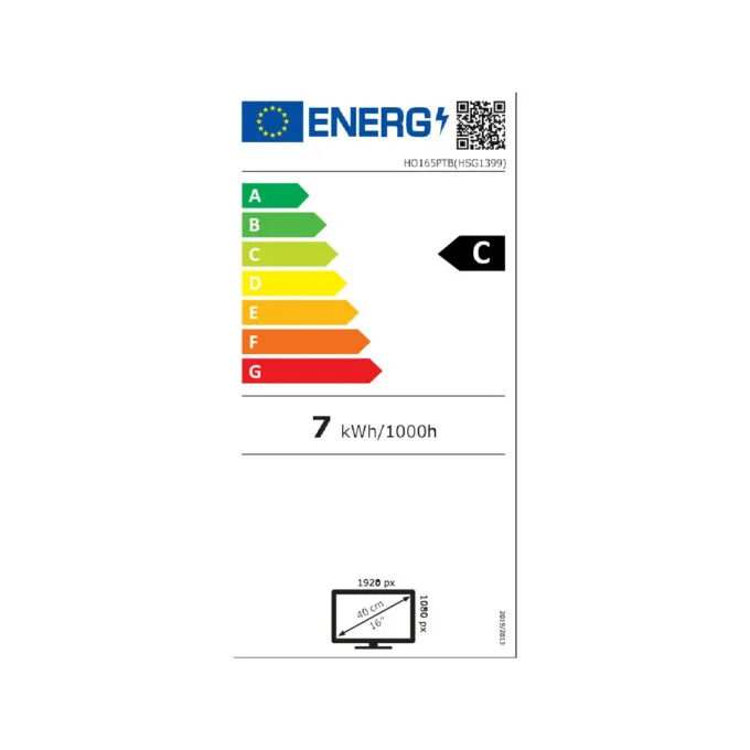 Hannspree 39.6cm (15.6') HO165PTB 16:9 M-TOUCH HDMI+DP+VGA — image 9