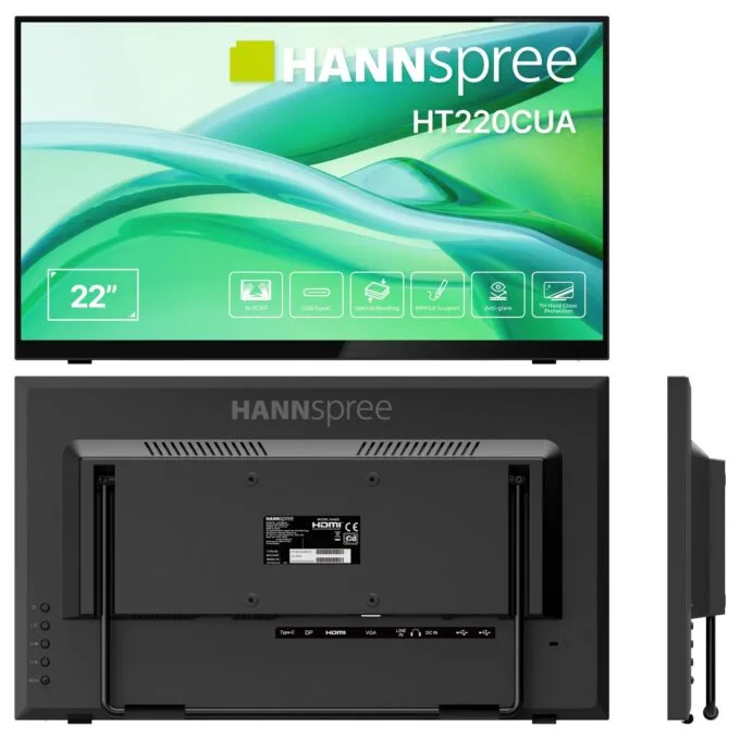 Hannspree 54.6cm (21.5') HT220CUA 16:9 M-TOUCH HDMI+DP — image 5