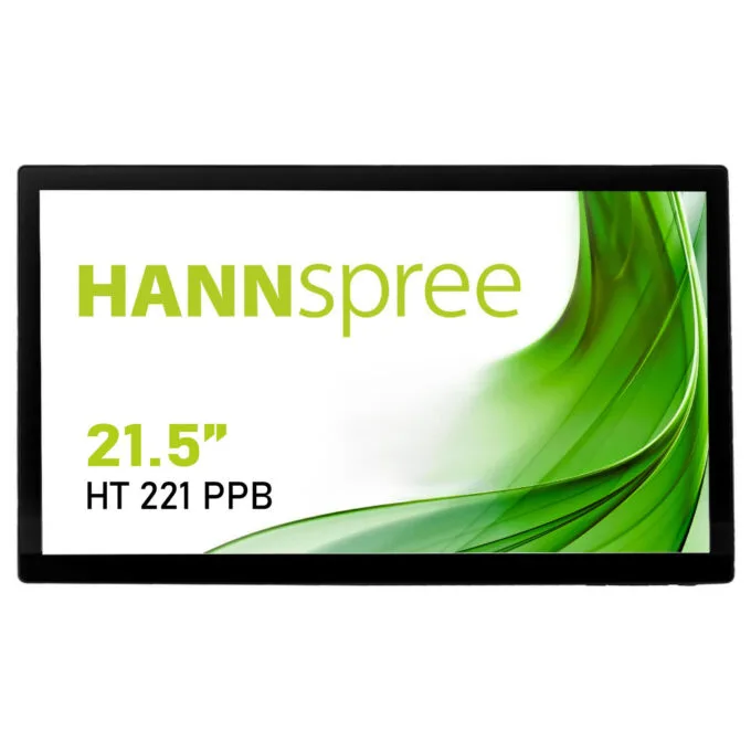Hannspree 54.6cm (21.5') HT221PPB 16:9 M-TOUCH HDMI+DP — image 1
