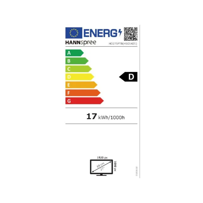 Hannspree 68.6cm (27') HO275PTB 16:9 M-TOUCH VGA+HDMI+DP — image 13