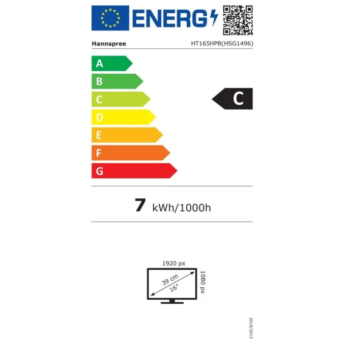 Hannspree HT165HPB Full HD Touch Display 39.6 cm — image 13