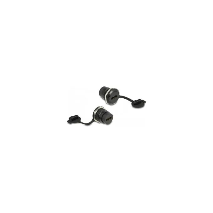 HDMI-A Einbaubuchse mit Staubschutzkappe — image 1