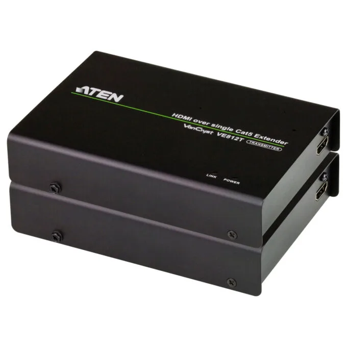 HDMI HDBaseT extender HDMI Extender over 1 CAT5e 6 Cable (100m) .4Kx2K . 3 level cascadable HDBaseT ATEN — image 1