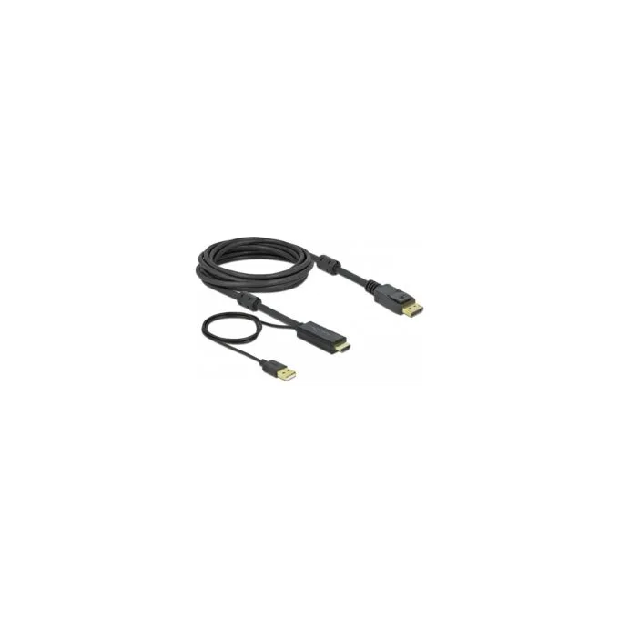 HDMI zu DisplayPort Kabel 4K 30 Hz 5 m — image 1