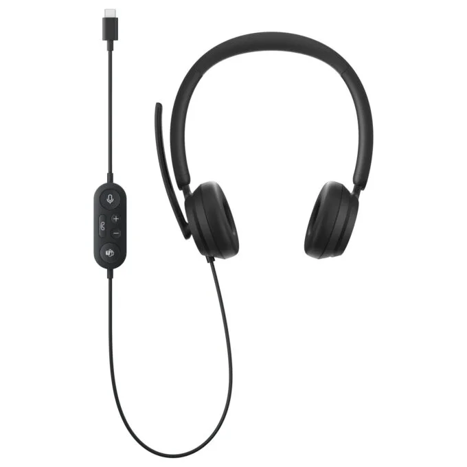 Headset Over-Ear Wireless Black Microsoft Modern USB-C — image 2