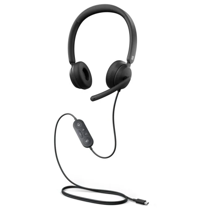Headset Over-Ear Wireless Black Microsoft Modern USB-C — image 1