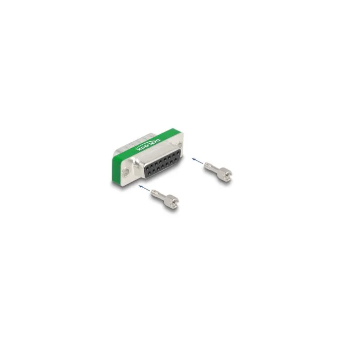 HF EMI Entstörfilter D-Sub 15 Pin Stecker zu Buchse mit Tiefpass kapazitiv — image 2