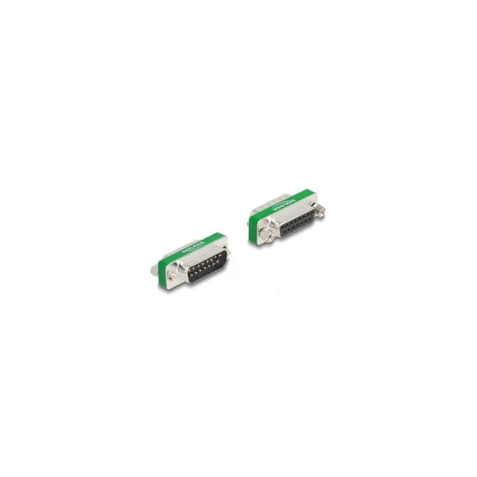 HF EMI Entstörfilter D-Sub 15 Pin Stecker zu Buchse mit Tiefpass kapazitiv — image 1