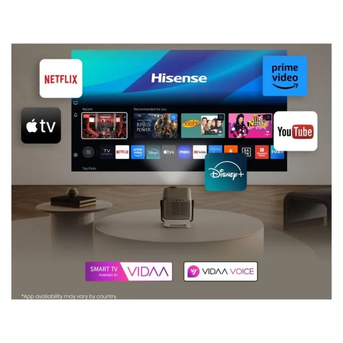 Hisense M2 PRO Trichroma Mini Laser Beamer 1.300 ANSI-Lumen — image 10