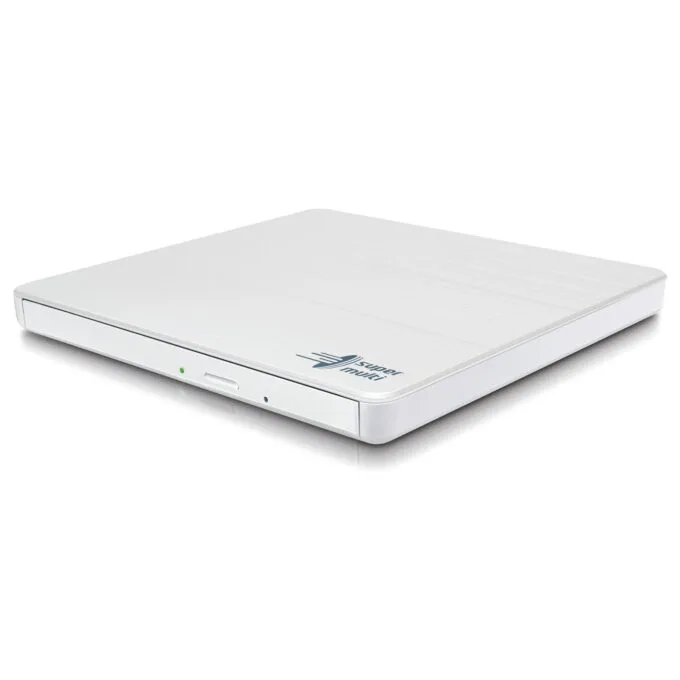 HLDS GP60NW60 DVD-Brenner ultra slim extern USB 2.0 weiss — image 1