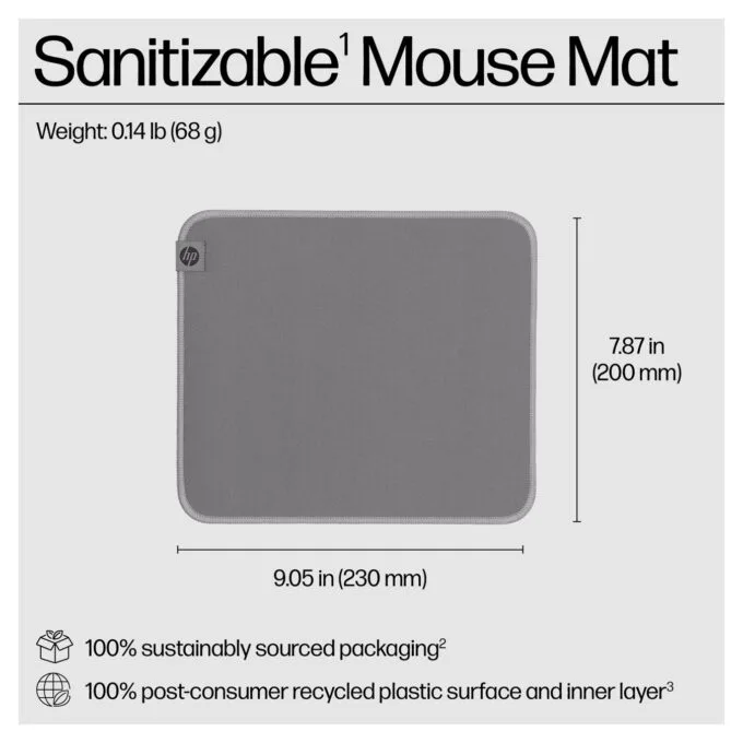 HP 100 Sanitizable Mouse Pad — image 3