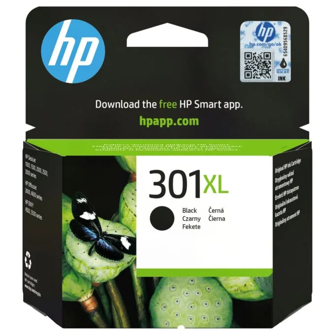 HP 301XL HIGH YIELD BLACK ORIG — image 1