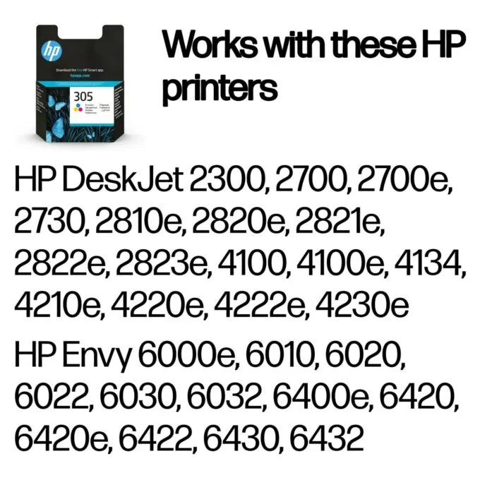 HP 305 TRI-COLOR ORG. INK CARTR — image 2