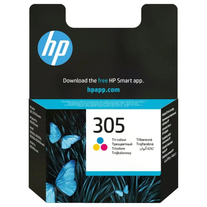 HP 305 TRI-COLOR ORG. INK CARTR — image 1