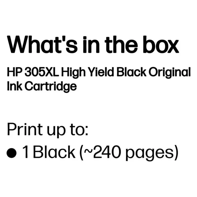 HP 305XL HIGH YIELD BLACK — image 3
