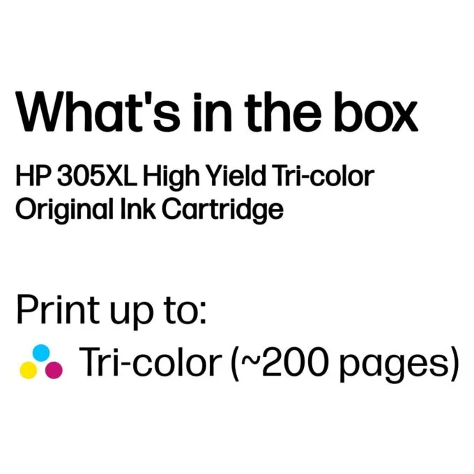 HP 305XL HIGH YIELD TRI-COLOR — image 3