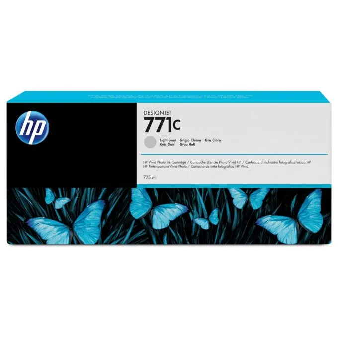 HP 771C Hellgrau Tintenpatrone 775ml — image 1